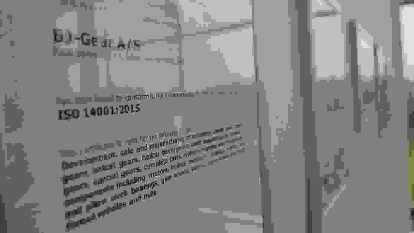 BJ-Gear certificering